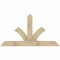 Ekena Millwork Richland Rough Sawn Timber Gable Bracket, Douglas Fir, 72"W x 39"H x 6"D x 6"F, 13/12 Pitch GBW072X39X0606RIC00RDF - alternate 1